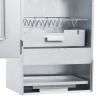 BBQ Oven Smoker with 2.2 lb Wood Chips 17.5"x11.4"x32.7"